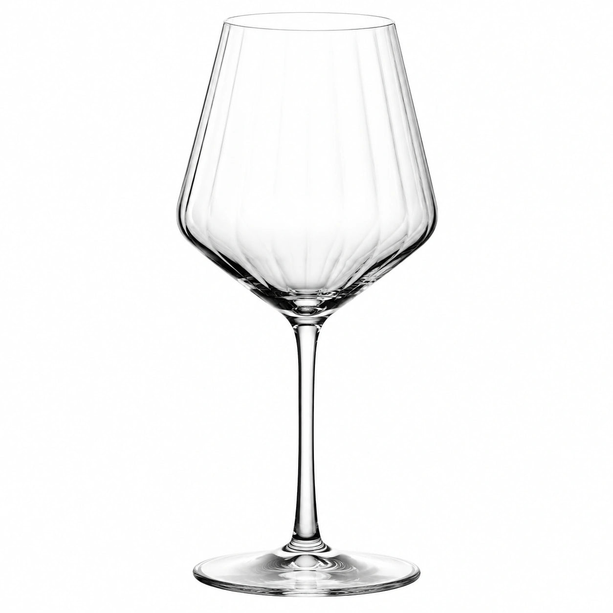 Calice da vino 500 ml in vetro trasparente 9 x 23 cm a stelo lungo